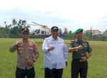 Bupati Maros Bareng TNI-Polri Gelar Patroli Udara Pantau Perkembangan Cuaca
