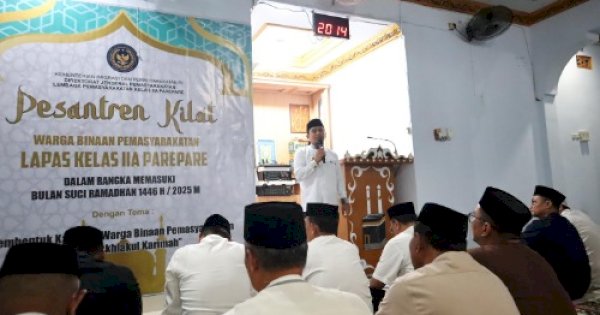 Wali Kota Parepare Safari Ramadan di Lapas Kelas IIA, Ajak Warga Binaan Perkuat Iman dan Perbaiki Diri