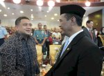 Akrabnya Munafri dengan Amran di Dies Natalis Unhas ke-69