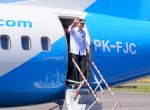 Gubernur Sulsel Launching Penerbangan Perdana Pesawat Fly Jaya Airlines Rute Makassar–Bone