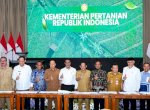 Gubernur Sulsel Hadiri Rakor Hilirisasi Komoditas Prioritas dan Penandatanganan MoU Komitmen Kesanggupan Pemenuhan Data Calon Petani Calon Lokasi