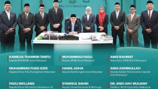 Bappeda Ucapkan Selamat Pelantikan Untuk Jajaran Pejabat Baru Lingkup Pemkot Makassar