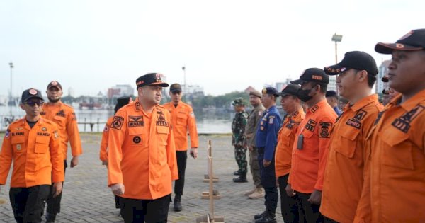 Perkuat Kesigapan, Wali Kota Munafri Pimpin Apel Makassar Siaga Bencana