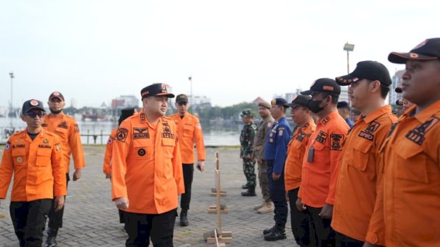 Perkuat Kesigapan, Wali Kota Munafri Pimpin Apel Makassar Siaga Bencana
