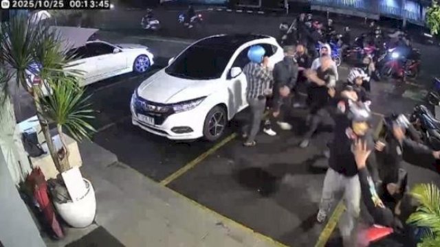 Polisi Ringkus Geng Motor ‘Zestier’ Usai Serang Sekuriti Gym di Bandung, Motif Hanya Karena “Dipelototi”