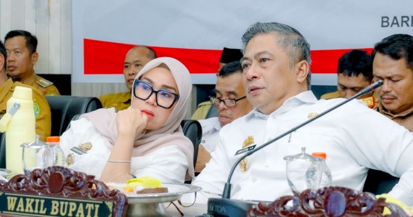 Prabowo Luncurkan Koperasi Merah Putih, Bupati dan Wabup Barru Ikut Virtual