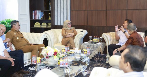 Bupati Barru Bareng Manajemen Bosowa Bahas Pelabuhan Siawung