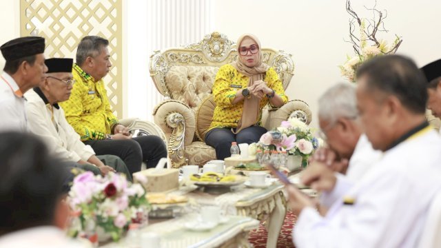 Bupati Andi Ina Terima Kunjungan PKS Barru, Siap Bantu Program Pemkab