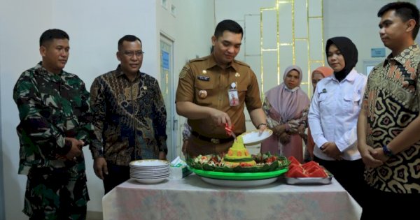 Wakili Bupati, Sekda Takalar Launching Program MBG Sombalabella