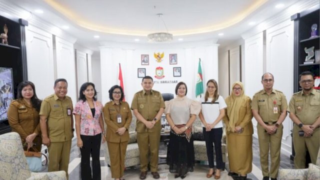 Kepala Bappeda Makassar Dampingi Wali Kota Munafri Terima Konsul Filipina