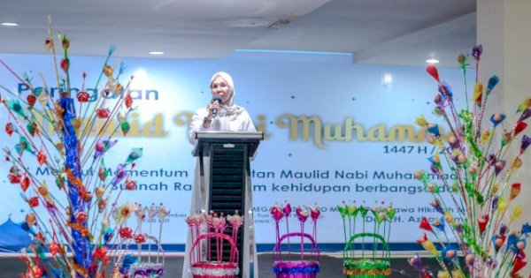 Bupati Barru Hadiri Maulid Nabi Muhammad yang Digelar KKDB di Makassar, Tekankan Gotong Royong untuk Kemajuan Daerah