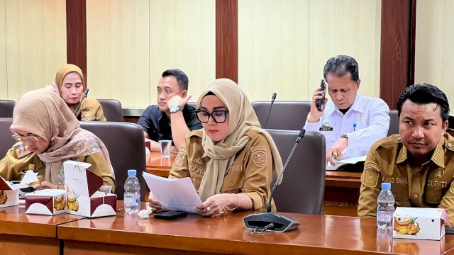 Bupati Barru Hadiri Rakornas Komoditas Perkebunan di Kementan