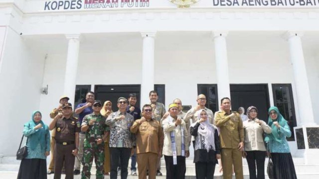 Koperasi Desa Merah Putih Aeng Batu-Batu Mendapat Apresiasi dari Sekretaris Menteri Koperasi RI