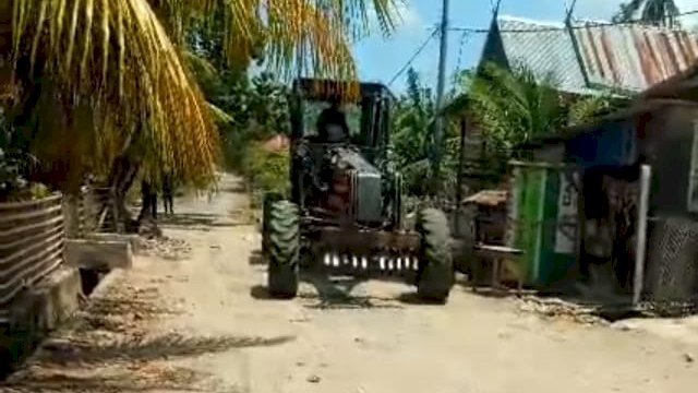 Perbaiki Jalan Yang Rusak Parah Puluhan Tahun, Masyarakat Punaga Terimakasih Ucapkan Terimakasih ke Bupati Takalar