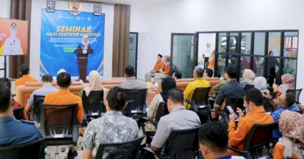 Bupati Barru Buka Seminar HSN 2025, Tegaskan Pentingnya Data untuk Arah Pembangunan