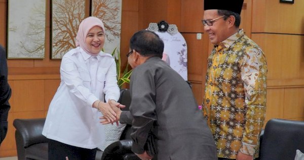 Wakil Wali Kota Makassar Aliyah Mustika Hadiri Peresmian Masjid dan Lapangan Tenis Pengadilan Negeri Makassar