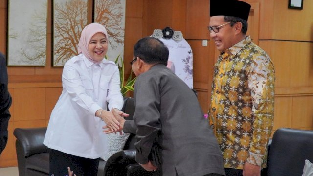Wakil Wali Kota Makassar Aliyah Mustika Hadiri Peresmian Masjid dan Lapangan Tenis Pengadilan Negeri Makassar