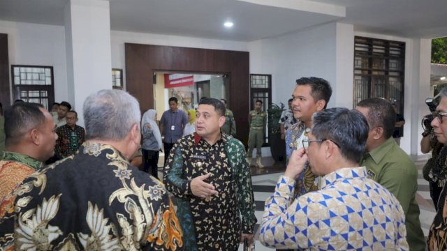 Munafri Curhat ke Wamendagri Soal Isu Aparatur, Perizinan, dan Kolaborasi saat Rakor