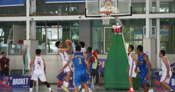 Tim Basket Putra Korpri Sulsel Melaju ke Semifinal PorNas XVII, Bidik Back to Back Champion