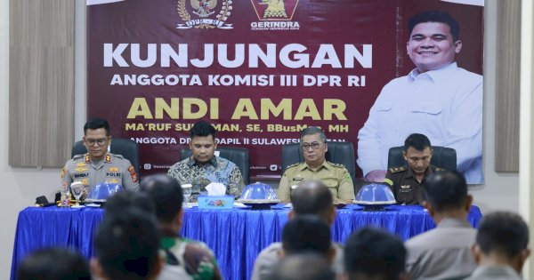 Wabup Barru Hadiri Kunker Anggota DPR RI Andi Amar, Bahas Potensi Industri di Garongkong