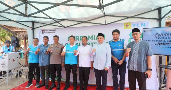Wali Kota Munafri Dampingi Gubernur Sulsel Peresmian Program Energize PLN di Samalona