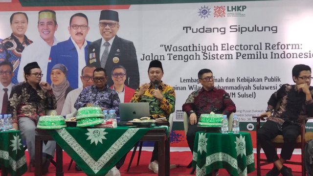 LHKP Muhammadiyah Sulsel Tawarkan Sistem Pemilu Baru, Lebih Moderat dan Demokratis 