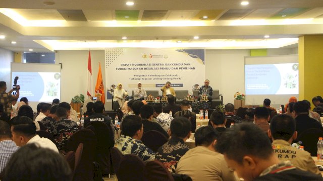 Bawaslu Sulsel Gas Kolaborasi Gakkumdu, Siapkan Regulasi Pemilu Lebih Kuat