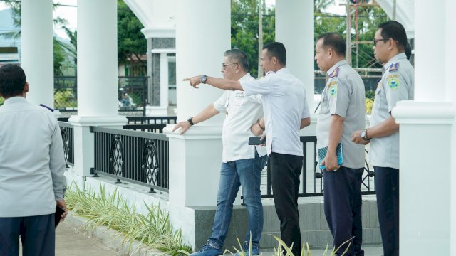 Wabup Barru Tinjau Persiapan Peresmian Majid Baiturrahman H Lawe Zam Zam Canter