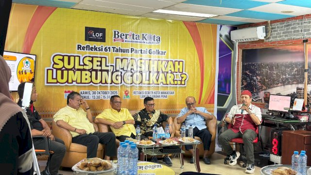 Golkar Sulsel Dihadapkan Dilema: Pertahankan Kaderisasi atau Ikut Arus Politik Pragmatis