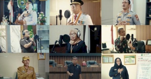 Forkopimda Kabupaten Barru Tunjukkan Harmoni Dalam Nuansa Kemerdekaan RI