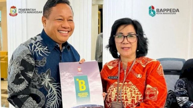 Bappeda dan Disnaker Makassar Tandatangani BAST Data P3K3 untuk Perlindungan Pekerja Rentan