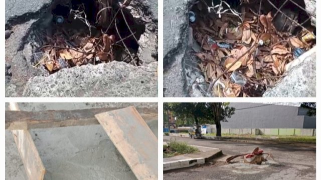 Gerak Cepat Perbaiki Jalan yang Berlubang, Pengguna Jalan Ucapkan Terimakasih Ke Bupati Takalar 