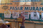 Gelar Pasar Murah, dan Pemeriksaan Kesehatan Gratis, Bupati Takalar Apresiasi Partai Golkar di HUT nya yang ke 61