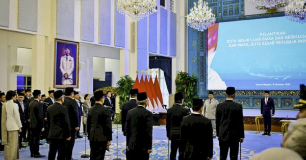 Daftar Pejabat Dilantik Presiden Prabowo di Istana Negara