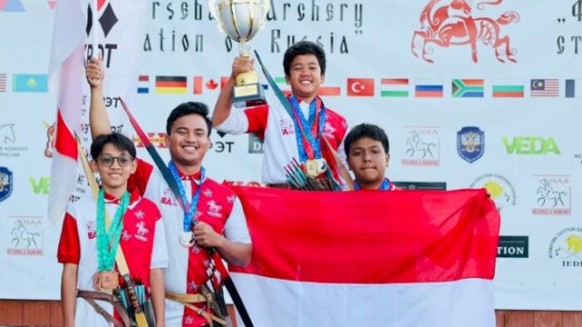 Putra Bupati Maros Raih Juara Dunia Berkuda di Rusia