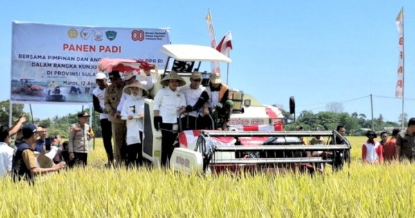 Panen Raya di Maros, Ketua Komisi IV DPR RI Pastikan Bantuan Akan Segera Dikirim