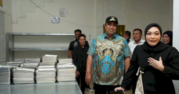 Bupati Maros Resmikan SPPG di Mandai, SM Catering Siap Layani Siswa