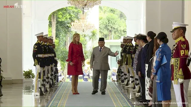 Sambutan Budaya Warnai Pertemuan Presiden Prabowo–Ratu Maxima Belanda di Istana Merdeka