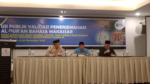 Kemenag Uji Publik Al-Qur’an Terjemah Bahasa Makassar