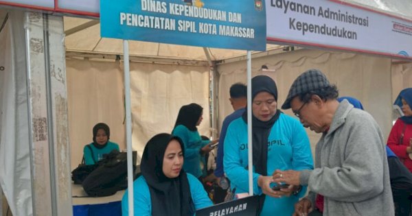 Sambut HUT Makassar, Disdukcapil Hadirkan Layanan Jemput Bola Administrasi Kependudukan 