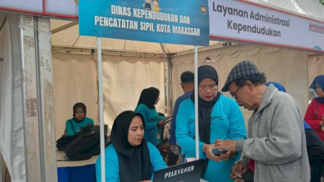 Sambut HUT Makassar, Disdukcapil Hadirkan Layanan Jemput Bola Administrasi Kependudukan 