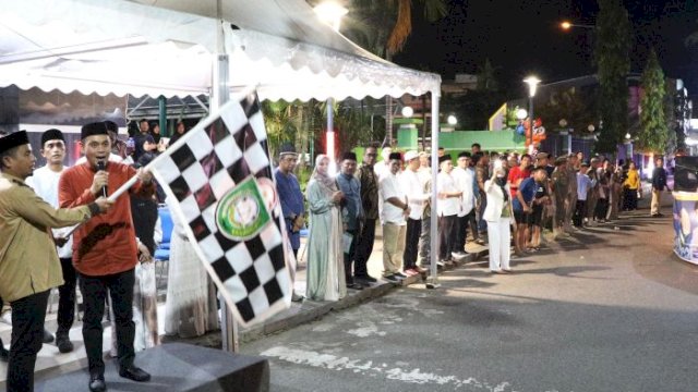 Parepare Kumandangkan Takbir, Wali Kota dan Wawali Lepas Peserta Lomba Takbir Keliling