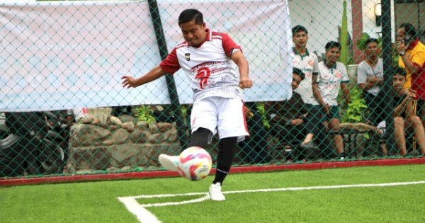 Peringati Hari Bhayangkara ke-79, Polres Parepare Gelar Turnamen Mini Soccer Meriah