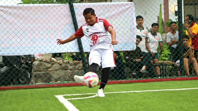Peringati Hari Bhayangkara ke-79, Polres Parepare Gelar Turnamen Mini Soccer Meriah