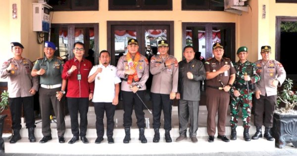 Wali Kota Tasming Hamid Sambut Kehadiran Kapolres Parepare Baru AKBP Indra Waspada Yuda