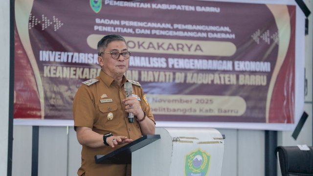 Pemkab Barru Gelar Lokakarya Inventarisasi dan Analisis Pengembangan Ekonomi untuk Keanekaragaman Hayati 