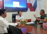 Camat Aswin Terima Kunjungan Danramil Mulyono, Perkuat Keamanan Tripika Mariso