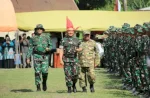 Dampingi Pangdam XIV/Hasanuddin, Bupati Takalar Apresiasi TMMD ke-126 di Desa Topejawa