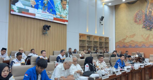 Kesatuan Pelajar Mahasiswa Pinrang Bawa Cerita Pensiunan Korban Kredit Fiktif ke DPR RI di Jakarta