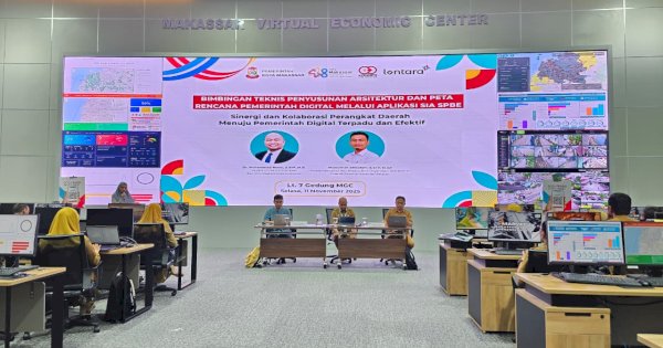 Perkuat Transformasi Digital, Kominfo Makassar Laksanakan Bimtek SIA SPBE